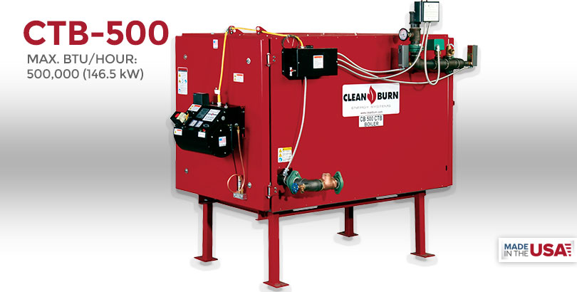 CTB-500, Waste Oil Furnace, Used Oil Furnace, Furnace, Clean Burn, Model CB-200, 500,000 BTU/hr.